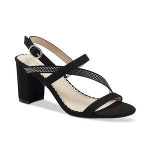 New "Lunah" Charter Club Slingback Bling Sandals sz.10